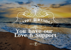 AddictionFree- Alcohol-Drugs-Smoking eCards for Birthdays support